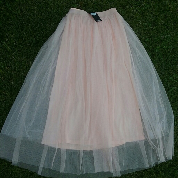 Boohoo Tall Emily Boutique Tulle Mesh 